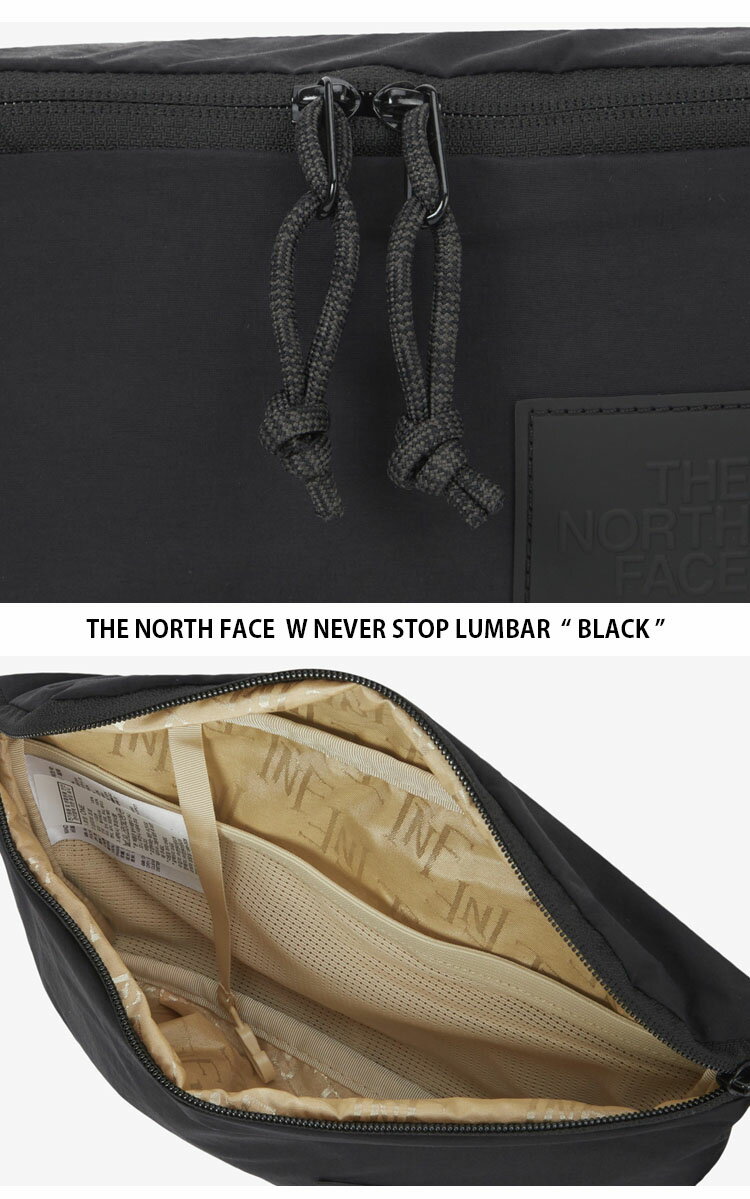 THE NORTH FACE ノースフェイス ショルダーバッグ W NEVER STOP LUMBAR ウーマン ネバー ストップ ランバー バッグ クロスバッグ ロゴ カジュアル ストリート ブラック ベージュ パープル メンズ レディース 男性用 女性用 NN2PQ83A/B/C【中古】未使用品