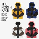 THE NORTH FACE ノースフェイス キーホルダー MT.JKT KEY RING マウンテン ジャケット キーリング ロゴ カジュアル ストリート イエロー ブルー ホワイト ピンク メンズ レディース 男性用 女性用 男女共用 NA5AR04D/E/F/G【中古】未使用品