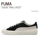 PUMA プーマ スニーカー SUEDE TRAIL LACES BLACK PRISTINE スウェードトレイルレース ブラック プリスティン シューズ メンズ 男性用 391901-01【中古】未使用品(4)