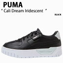 PUMA プーマ シューズ CALI DREAM IRIDESCENT BLACK カーリー ドリーム イリディセント ブラック 厚底シューズ 厚底スニーカー レディース 女性用 38727102【中古】未使用品
