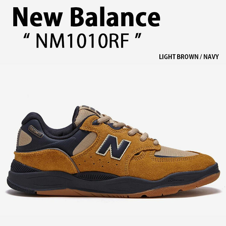 New Balance ニューバランス スニーカー NM1010RF NEWBALANCE NM1010 LIGHT BROWN NAVY シューズ ダッドシューズ スケート ライトブラウン ネイビー メンズ レディース 男性用 女性用【中古】未使用品