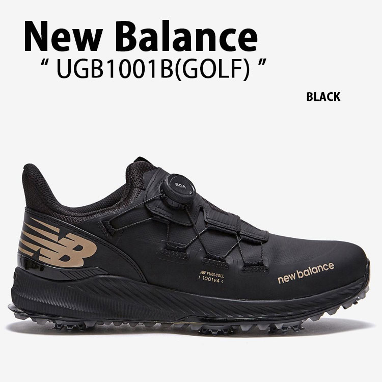 New Balance ニューバランス レディース スニーカー UGB1001B BLACK GOLF ゴルフシューズ シューズ NEWBALANCE1001 ニューバランス1001 ブラック スパイクレス【中古】未使用品