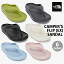 THE NORTH FACE ノースフェイス シャワーサンダル CAMPER’s FLIP (EX) サンダル ビーチサンダル BLACK IVORY CHAR...