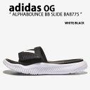 adidas Originals アディダス オリジナルス サンダル スリッパ ALPHABOUNCE BB SLIDE BA8775 アルファバウンス サンダ...