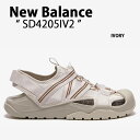 New Balance ニューバランス サンダル SANDAL SD4205IV2 IVORY アイボリー メンズ レディース【中古】未使用品