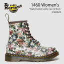 Dr.Martens ドクターマーチン 8ホールブーツ レザー 1460 Women's English Garden Leather Lace Up Boot...