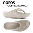 OOFOS ウーフォス レディース サンダル OOMEGA NOMAD リカバリーサンダル オメガ 一体型サンダル 一体形成 低反発 シャワーサンダル シューズ...