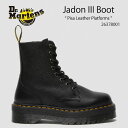 Dr.Martens ドクターマーチン Jadon III Boot Pisa Leather Platforms 26378001 Black メンズ レディ...