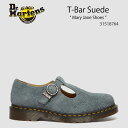 Dr.Martens ドクターマーチン スウェード シューズ T-Bar Suede Mary Jane Shoes 31518764 Washed Denim Long Napped Suede メリージェーン シューズ ウォッシュデニム メンズ レディース 男性用 女性用【中古】未使用品(4)