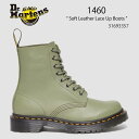 Dr.Martens ドクターマーチン ブーツ 1460 Soft Leather Lace Up Boots 31693357 Muted Olive Virginia レディース 女性用【中古】未使用品(4)