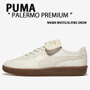 PUMA プーマ スニーカー PALERMO PREMIUM 401744-01 パレルモ プレミアム WHITE ALPINE SNOW シューズ アルパインスノー メンズ レディース【中古】未使用品