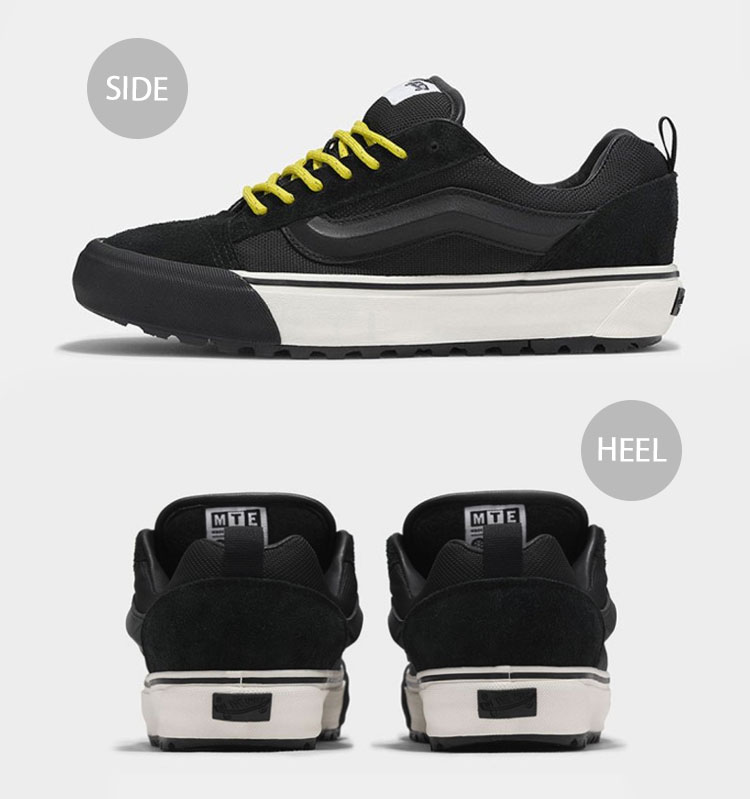 VANS バンズ スニーカー KNU SKOOL MTE-1 LX BALLISTIC BLACK VN000CXRBLK ニュースクール MTE-1 ラックス バリスティック ブラック メンズ レディース 男性用 女性用