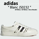 adidas アディダス スニーカー adidas BLANC W JS0232 Off White / Off White / Silver Metallic ジャバー ハイ カット シューズ オフホワイト オフホワイト シルバーメタリック【中古】未使用品