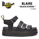 Dr.Martens ドクターマーチン サンダル ストラップサンダル BLAIRE ATHENA LEATHER STRAP SANDALS BLACK 315...