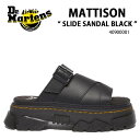 Dr.Martens ドクターマーチン 厚底 サンダル MATTISON SLIDE SANDAL BLACK 40900001 シューズ マティソン スライドサンダル ブラック メンズ レディース【中古】未使用品(4)