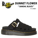 Dr.Martens ドクターマーチン サンダル DUNNET FLOWER SANDAL BLACK 41124001 シューズ ダネットフラワーサンダル ブ...