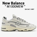 New Balance ニューバランス スニーカー M1000MEW WHITE GREY シューズ NewBalance1000 ホワイト グレー Y2K メンズ レディース【中古】未使用品