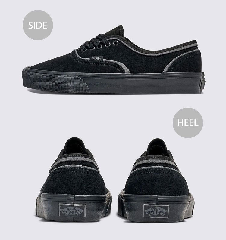 VANS バンズ スニーカー AUTHENTIC SLIVER VN000D6DDE2 BLACK GRAY シューズ オーセンティック スリバー ブラック グレー メンズ レディース