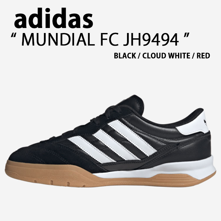 Rakuten - adidas originals アディダス スニーカー MUNDIAL FC JH9494 BLACK WHITE シューズ ムンディアルFC ブラック ホワイト メンズ レディース【中古】未使用品