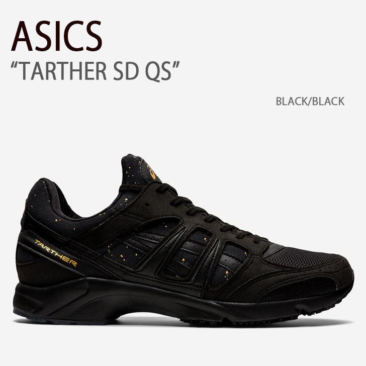 ASICS アシックス スニーカー TARTHER SD QS BLACK BLACK ターサーエスディーQS ブラック ブラック メンズ 男性用 1203A132-001