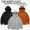 THE NORTH FACE ノースフェイス パーカー ESSENTIAL HOOD ZIP UPフルジップパーカー スウェットパーカー フーディー BLACK...