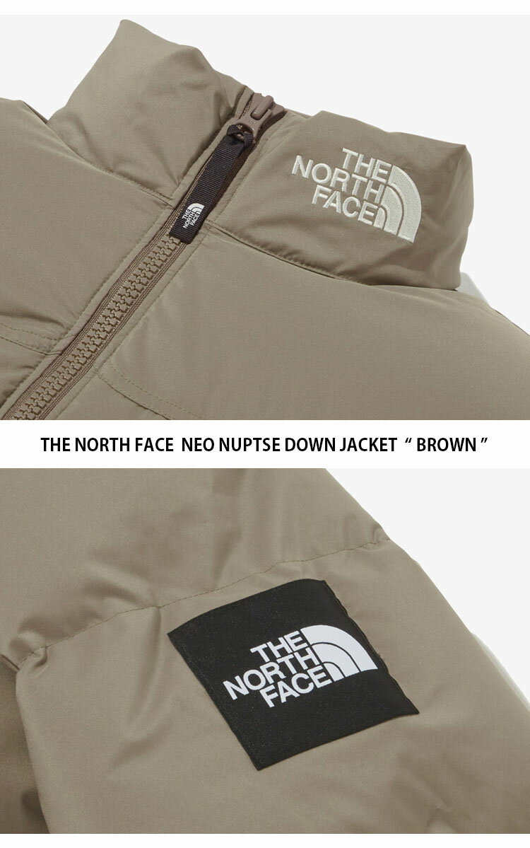 THE NORTH FACE ノースフェイス ダウンジャケット NEO NUPTSE DOWN JACKET ネオ ヌプシ ダウン ジャケット ロゴ カジュアル ストリート WHITELABEL ブラック ベージュ ブラウン メンズ レディース 男性用 女性用 NJ1DP56J/K/L【中古】未使用品