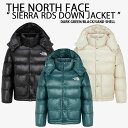 THE NORTH FACE ノースフェイス ダウンジャケット SIERRA RDS DOWN JACKET ダウンパーカー シエラダウン GREEN BLAC...