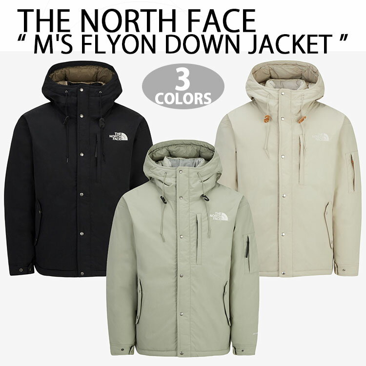 THE NORTH FACE ノースフェイス ダウンパーカー M'S FLYON RDS DOWN JACKET ダウンジャケット フーディ..