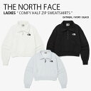 THE NORTH FACE ノースフェイス レディース スウェット COMFY HALF ZIP SWEATSHIRTS コンフィ ハーフ ジップ スウェット...