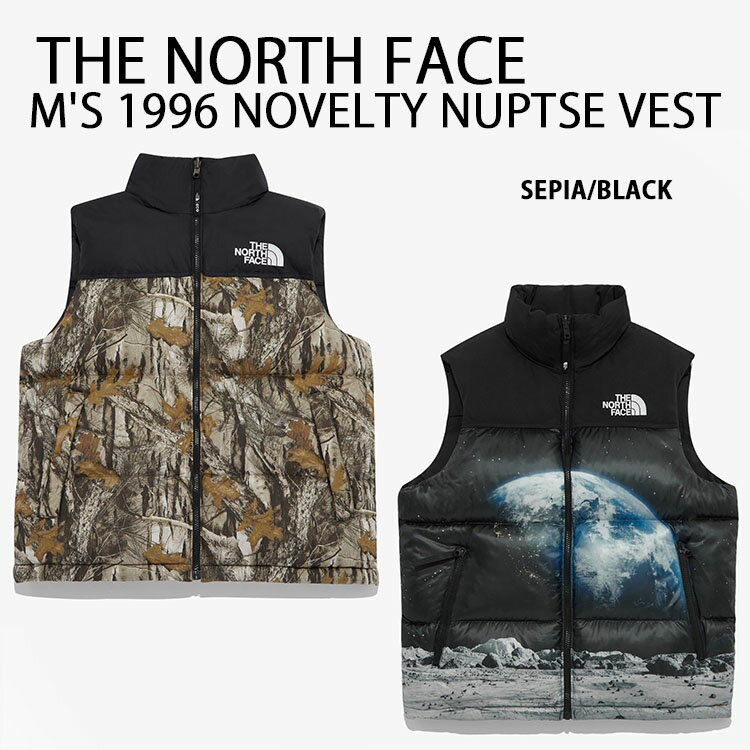 THE NORTH FACE Ρե ٥ M'S 1996 NOVELTY NUPTSE VEST ̥ץ SEPIA BLACK  ٥  ˥С ե顼 쥮顼եå å NV1DQ56A/Bš̤