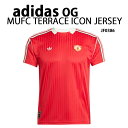 adidas originals アディダス 半袖 ジャージ Tシャツ MUN FC TERRACE ICON JERSEY JF0386 MUFC RED マ...