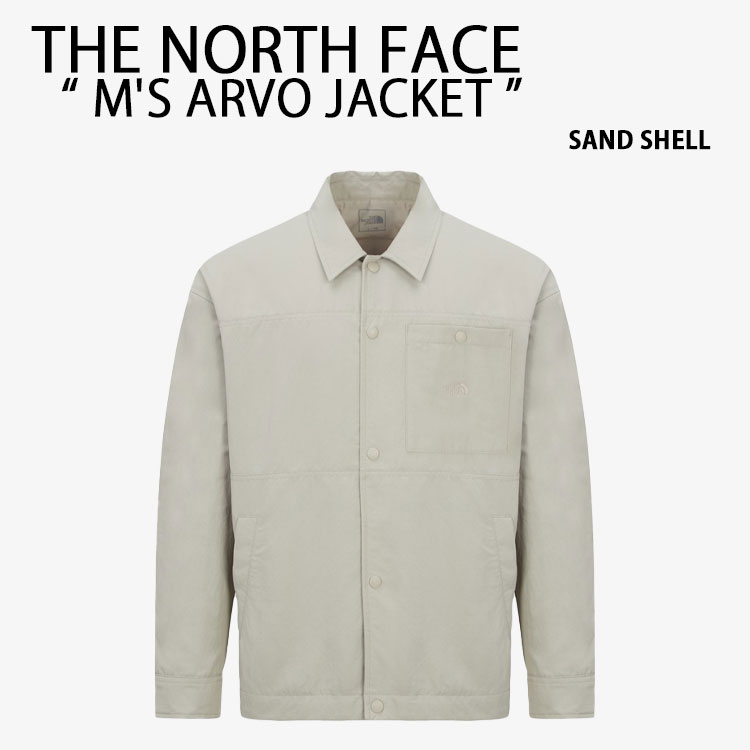 THE NORTH FACE ノースフェイス シャツジャケット M'S ARVO JACKET アルボジャケット ブルゾン カジュアル SAND SHELL メ...