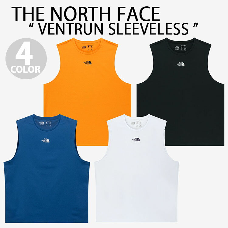 THE NORTH FACE Ρե 󥯥ȥå Ρ꡼ VENTRUN SLEEVELESS ɥå  BLUE MANGO ...