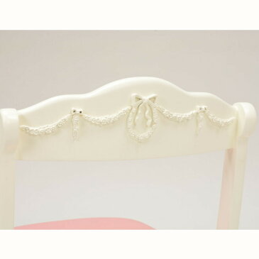 【Princess girly series】 幅43cm 奥行47cm 高さ80.5cm オフィスチェア 勉強机 在宅勤務 在宅ワーク 自宅勤務 テレワーク 椅子 イス チェア パソコンチェア いす オフィス 勉強 子供 可愛い お姫様