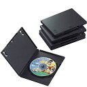 エレコム トールケース D V D BD 対応 標準サイズ 1枚収納 5個セット CCD-D V D02BK