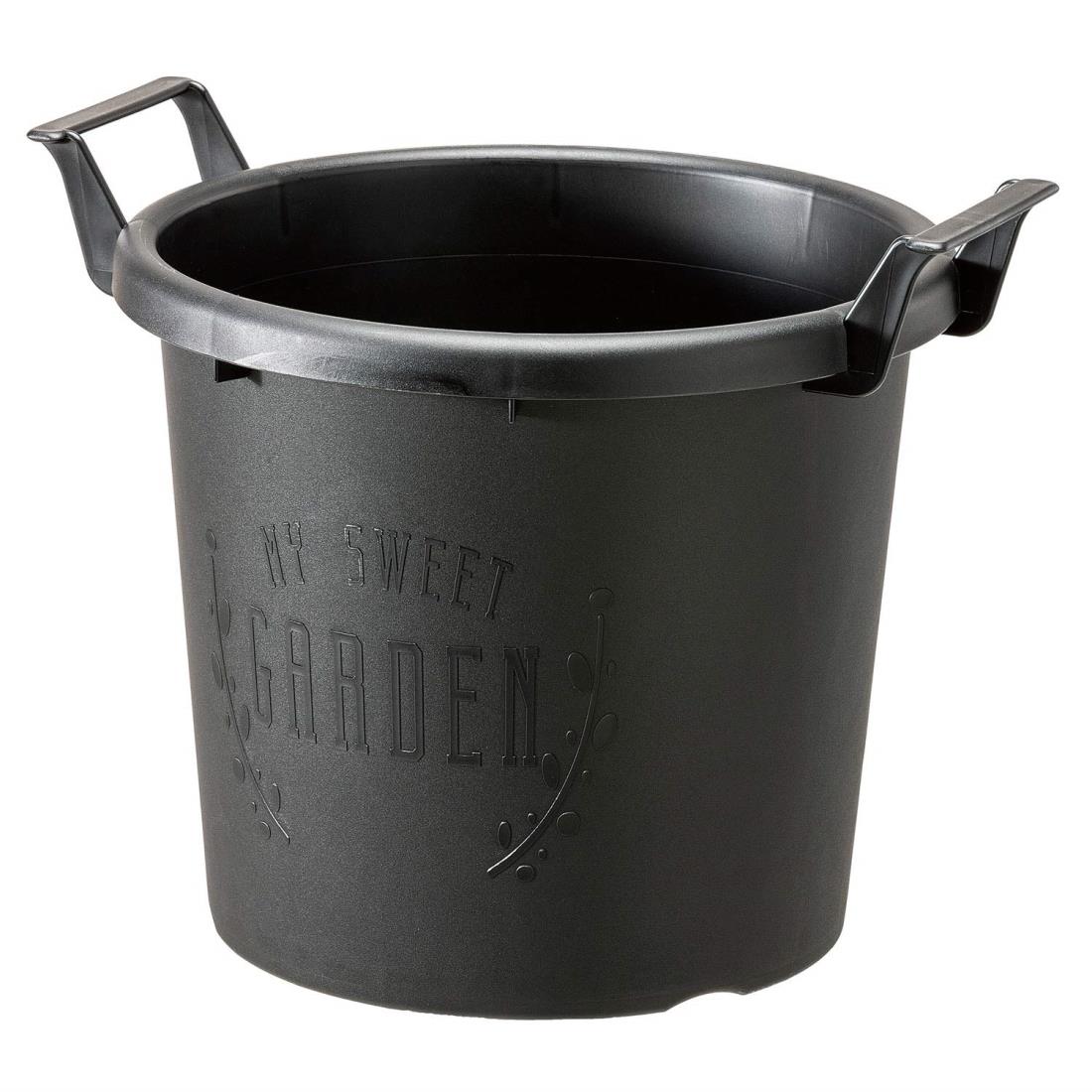 大和プラスチック 鉢・プランター グロウコンテナ 350×300×H287mm 容量11.0L 30型 ブラックのサムネイル