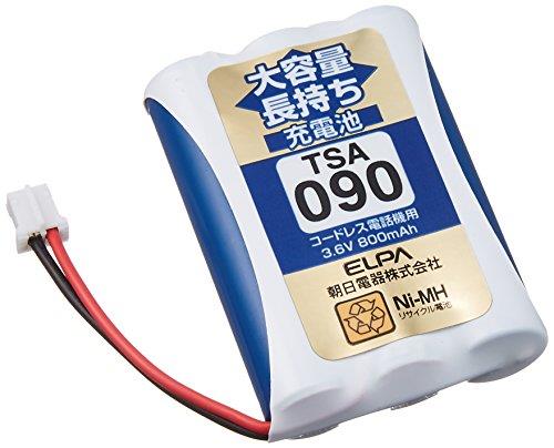 エルパ(ELPA) 大容量長持ち充電池 パイオ ニア他同等品 3.6V 800mAh ニッケル水素充電池 TSA-090 エルパ(ELPA) 大容量長持ち充電池 パイオ ニア他同等品 3.6V 800mAh ニッケル水素充電池 TSA-090