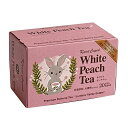 【カレルチャペック】デイリーシリーズ ホワイトピーチティー 紅茶 ティーバッグ ルフナ ピーチ 白桃 フレーバーティー 箱入り個包装ティーバッグ20p