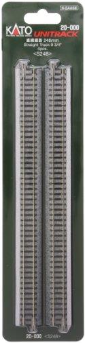 KATO Nゲージ 直線線路 248mm 4本入 20-000 鉄道模型用品