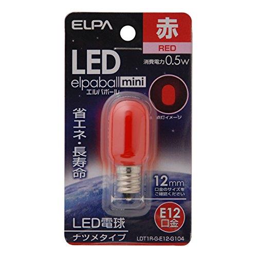  (ELPA) LEDʥĥ LEDŵ E12 ֿ  LDT1R-G-E12-G104