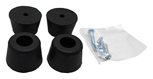 光 ゴム底脚 28丸×18mm KG-280 4個入