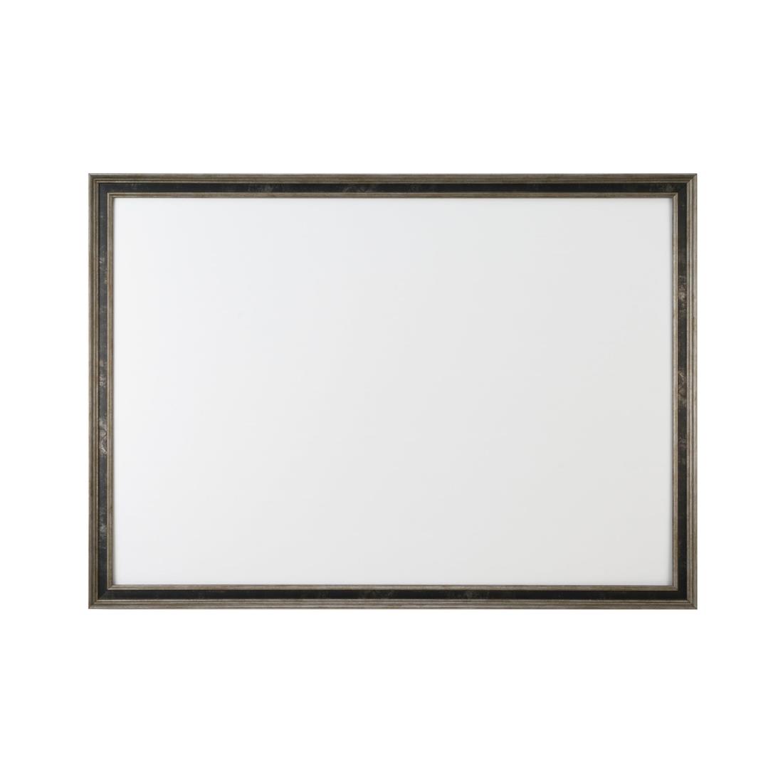 やのまん(Yanoman) 樹脂製パズルフレーム ヴィンテージフレームソリッド ブラック＆シルバー (51x73.5c..