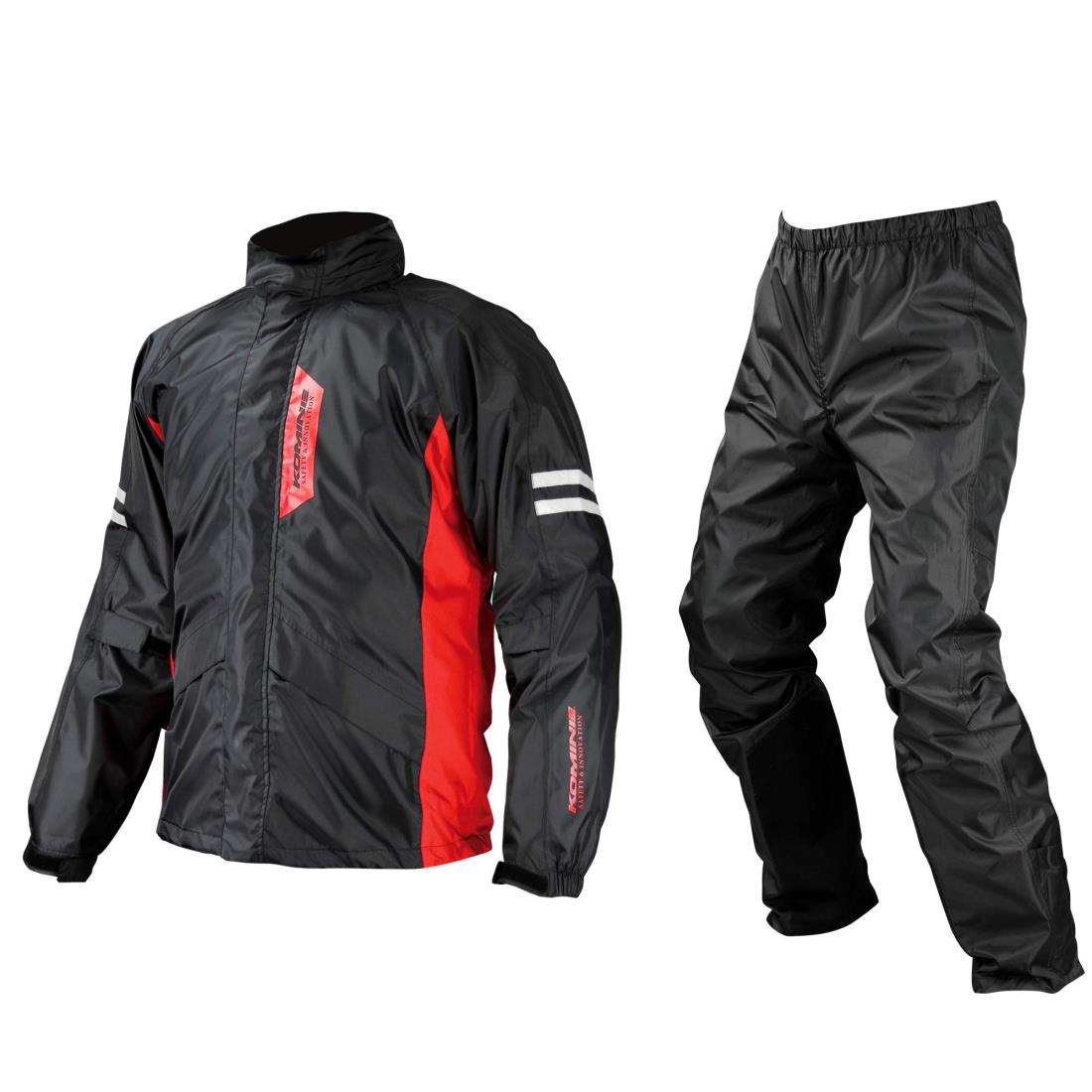 KOMINE バイク用レインウェア 03-539 メンズ Black M