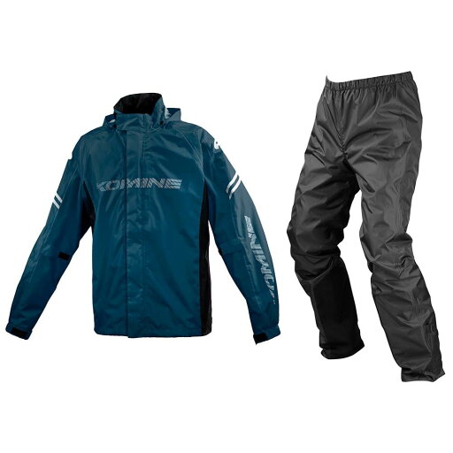コミネ バイク用レインジャケット 03-5393 メンズ Navy L RK-5393 コミネ バイク用レインジャケット 03-5393 メンズ Navy L RK-5393
