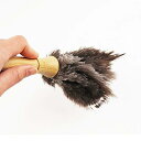 ダルトン(Dulton) ほこり取り フェザー ダスター ミニ グレー 長さ205mm FEATHER DUSTER MINI GRAY H20-0138GY