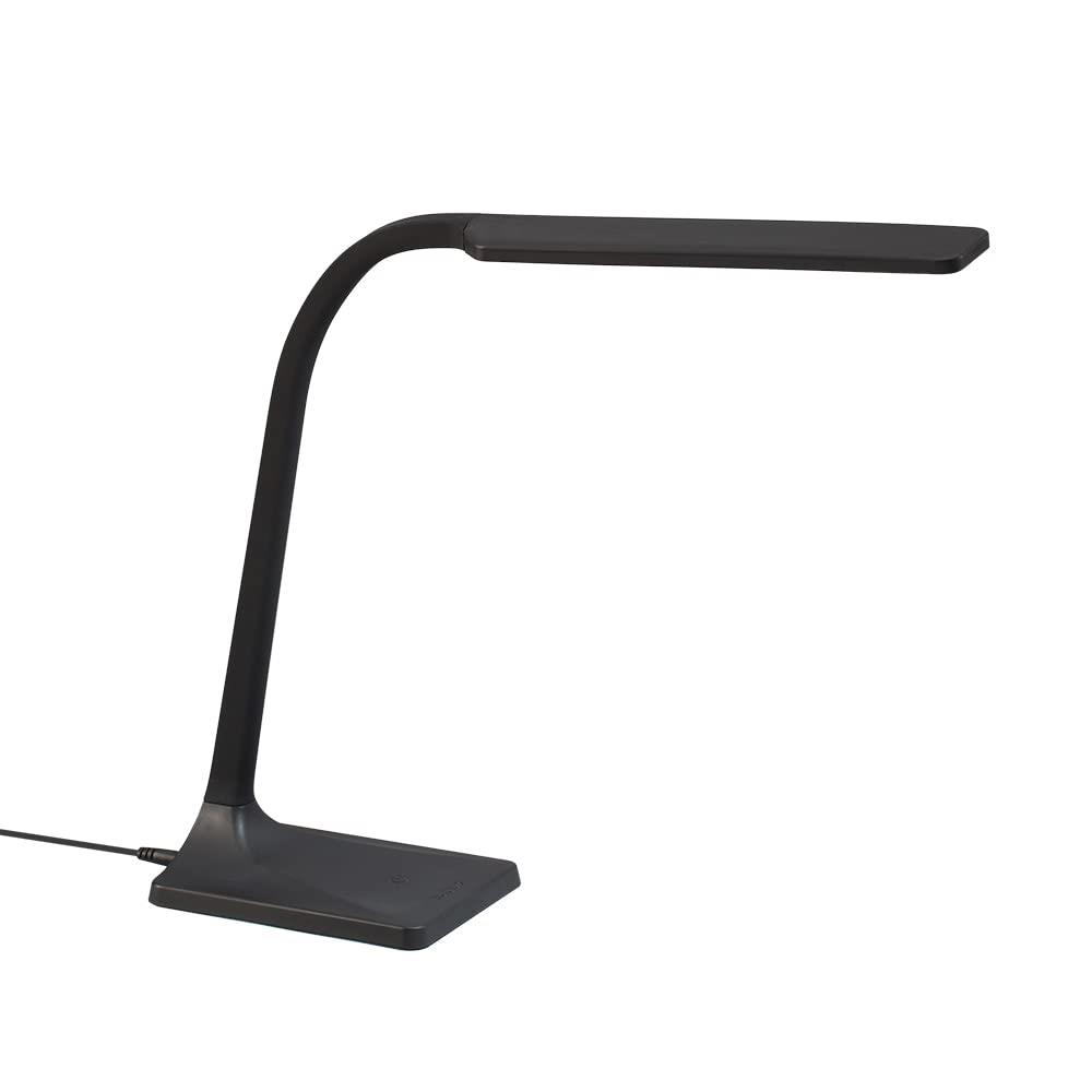 ホタルクス HotaluX LEDスタンド JIS規格A形 調光タイプ ブルーライト低減 集中力アップ 卓上 高演色性 Ra80 昼光色 色温度6500K タッチスイッチ ブラック HSD16032K-D24 【節電対策】