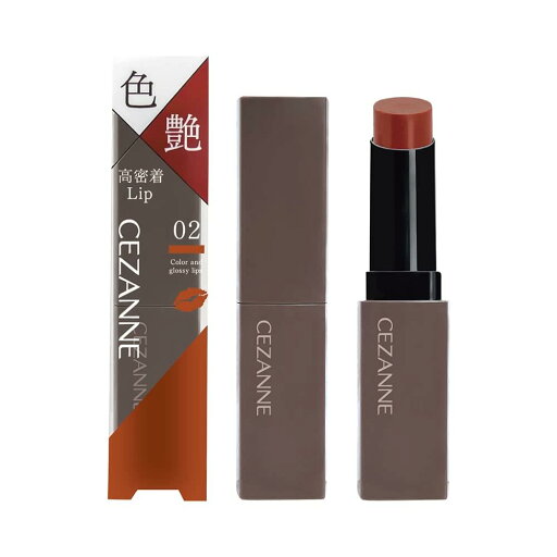 セザンヌ リップカラーシールド 02 オランジュベージュ 3.7g ジェル膜リップ 美発色 落ちにくい セザンヌ リップカラーシールド 02 オランジュベージュ 3.7g ジェル膜リップ 美発色 落ちにくい