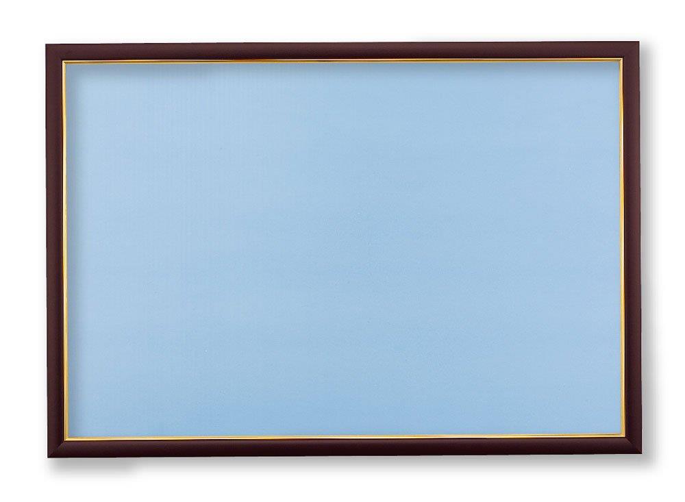 木製パズルフレーム ゴールド(金)モール仕様 ブラウン(49×72cm)
