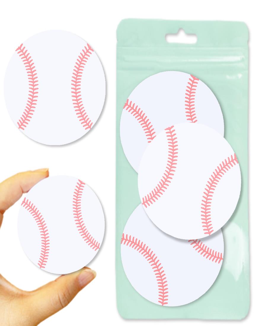 付箋 野球 ボール 6cm 150枚 色紙 卒部 卒業 卒団 プレゼント 【色紙やプレゼントに最適 】 寄せ書き ..