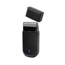 カシムラ 電気シェーバー ひげ剃り コンパクト設計 USB充電 連続使用90分 USB-Cケーブル付き モーター6500rpm NKJ-183 ブラック(2)